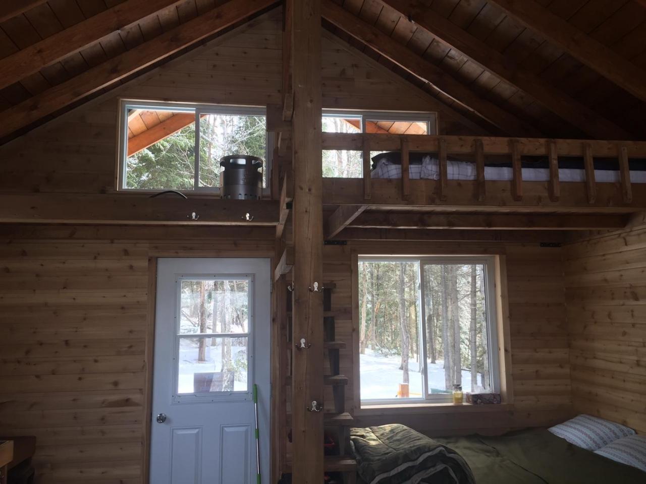 Chalet Nature Laurentides Val-des-Lacs Exterior foto